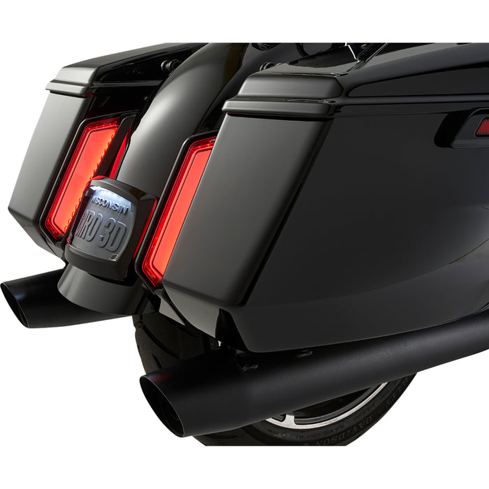 CIRO 2040-3482 42051 Filler Panel Tail Lights smoke lens - black