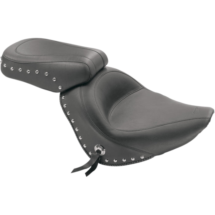 MUSTANG 0802-0516 76240 Studded Vinyl Solo Seat - FXST '06-'10