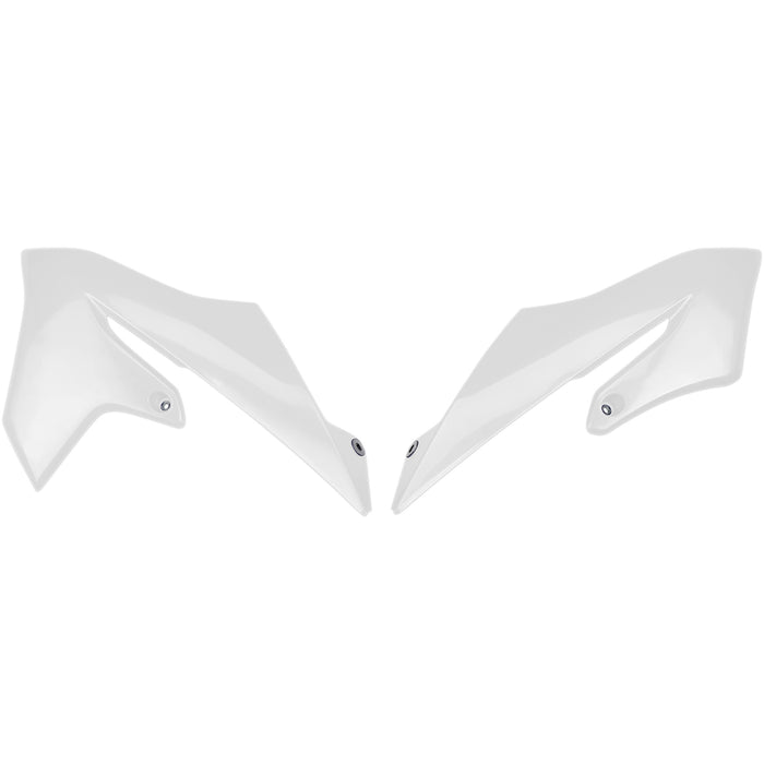 UFO 0520-2546 YA04867046 Replacement Radiator Shrouds Radiator Covers - White