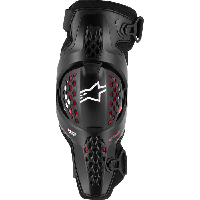 ALPINESTARS SX-1 Plasma Knee Guards Black/Red/Cool