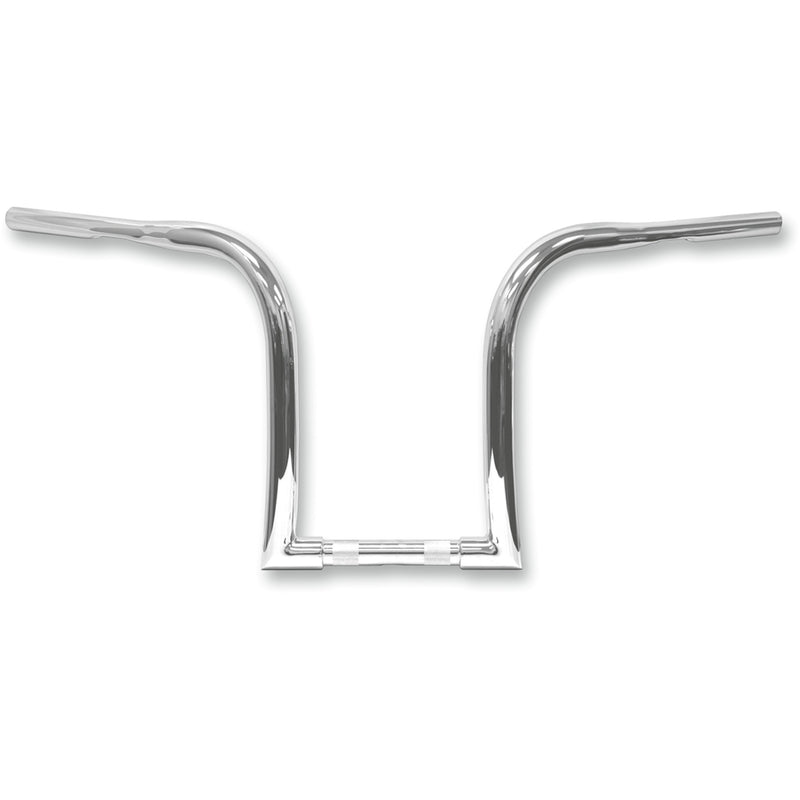 LA CHOPPERS 0601-4039 LA-7341-12 Nice Curves Ape Hanger Handlebar - 1-1/4" Diameter - 12" Rise - Chrome
