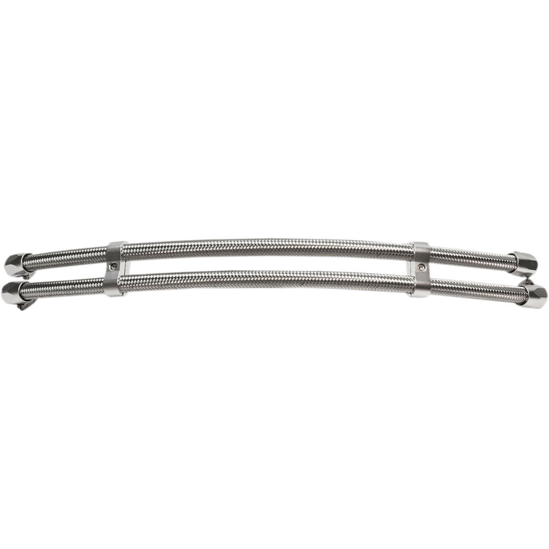 JAGG OIL COOLERS 0711-0237 211-JSSN06-6 Oil Hose Upgrade Kit stainless steel - 6'