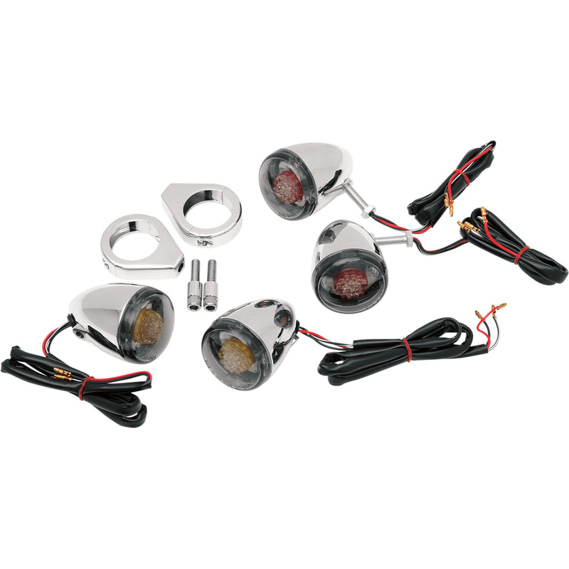 DRAG SPECIALTIES Deuce-Style LED Turn Signal Kit