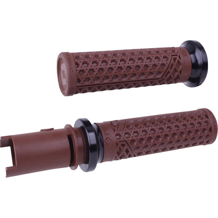 ODI 0630-3532 V31VHTCN-B Vans Harley Davidson Grips cvo cable - brown/black