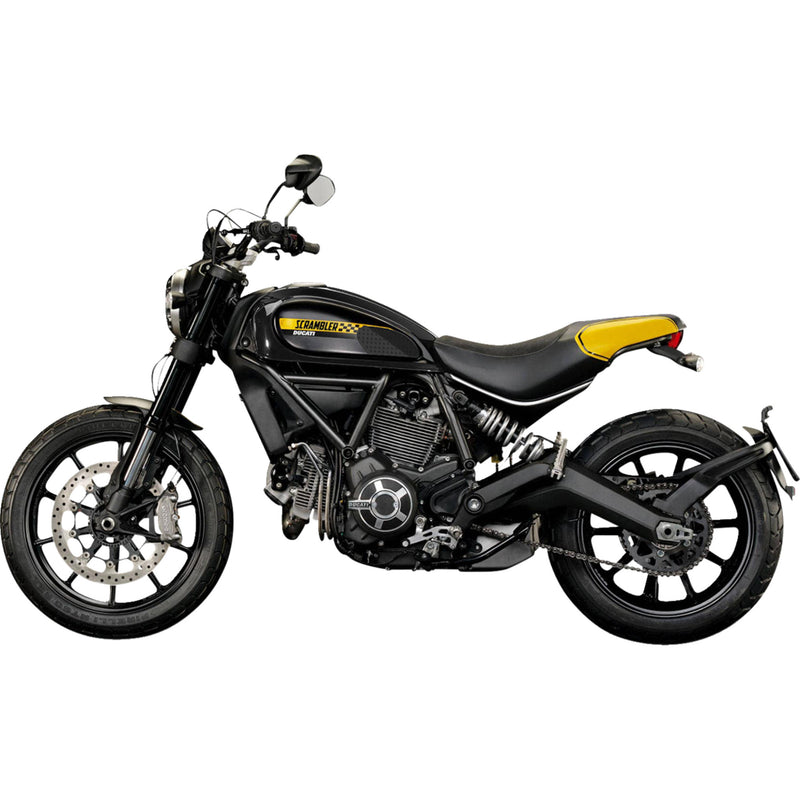 STOMPGRIP 4320-2700 50-10-0007B Volcano Profile Traction Pad Tank Grips Traction Pad Tank Grips - Volcano - Black - Scrambler