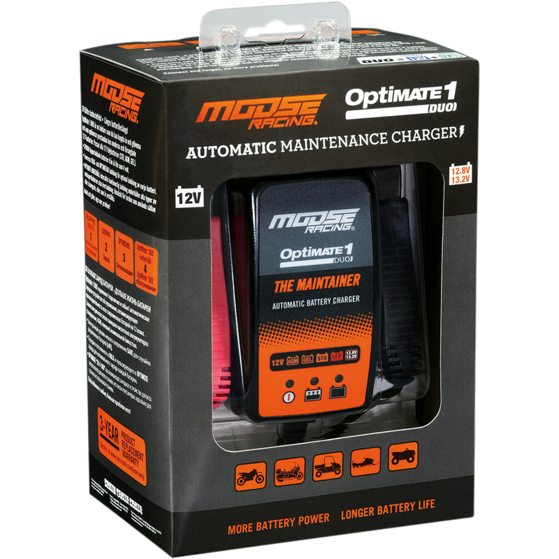 MOOSE OFFROAD 3807-0502 TM-611 Moose Racing Charger Optimate 1 Charger - DUO