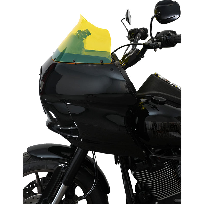 KLOCK WERKS 2310-0772 KWW-02-0609 Kolor Flare™ Windshield - 9" - Yellow Ice - FXRP