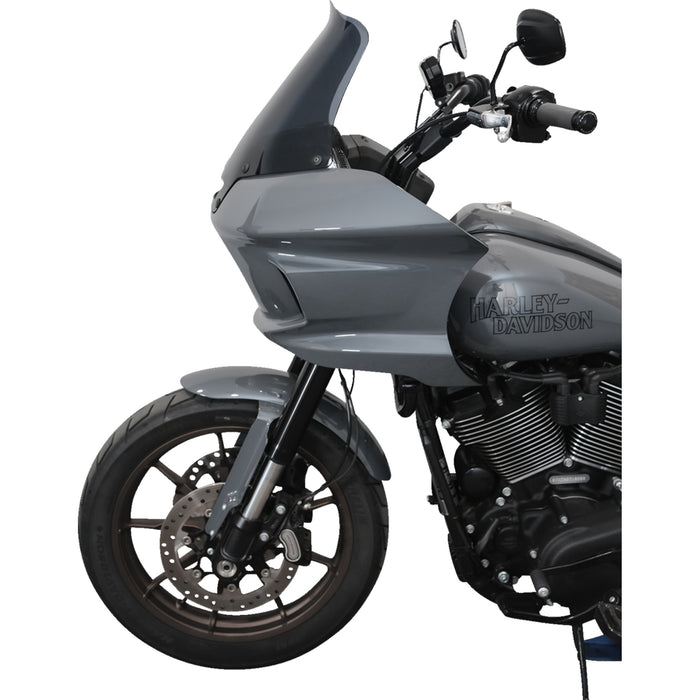 KLOCK WERKS 2310-0770 KWW-02-0611 Flare™ Windshield - 10" - Dark Smoke - FXLRST