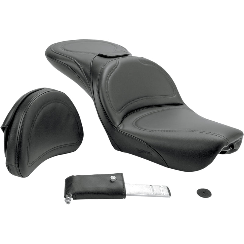 (OPEN BOX) Saddlemen Explorer™ Seat - 804-05-0301 For Harley Dyna Wide Glide 2004-2005