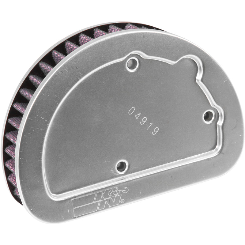 K & N High-Flow Air Filter - HD-1614 For Harley Motorcycles 2014-2017