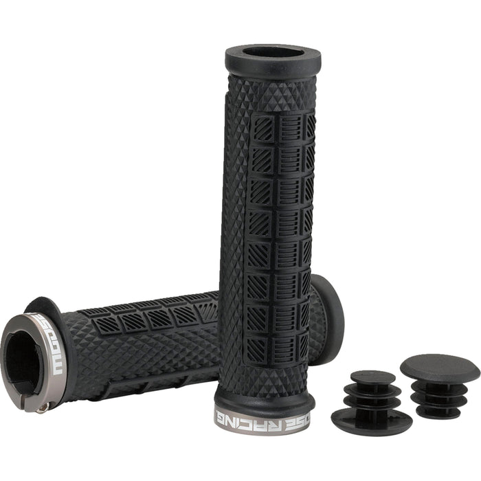 MOOSE OFFROAD 0630-2833 PRO-K524EP1-OD Mountain Bike Lock-On Grips black - 129 mm