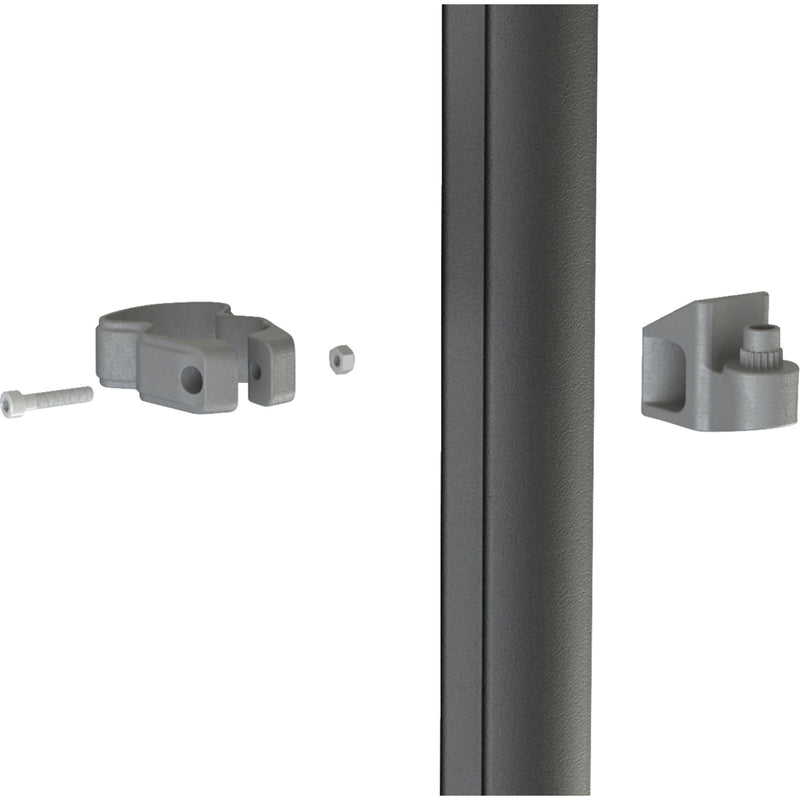 MOOSE OFFROAD 0640-1712 CFPRO-1 Side View Mirror Clamp Clamp - Mirror/Side View - Black