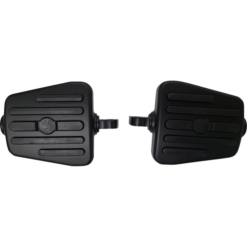 RIVCO PRODUCTS 1621-1057 MV132MB Mini Floorboards - Male-Mount - Black