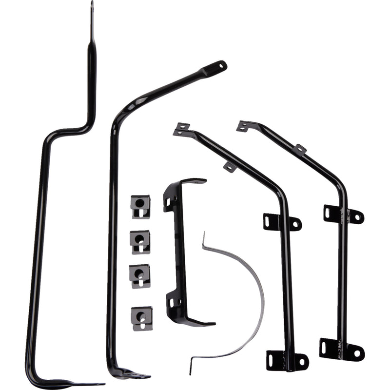 Cycle Visions Dyna Saddlebag Support - CV7400B For Harley Dyna 2006-2017