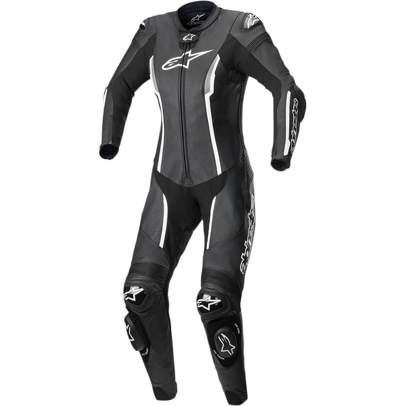ALPINESTARS Stella Missile v2 1-Piece Leather Suit Black/White - US / EU