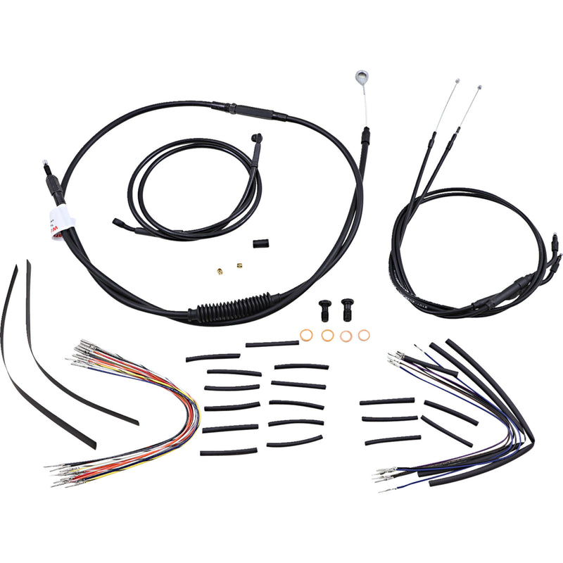 Burly Brand Complete Cable Kit - B30-1036 For Harley Dyna 2006