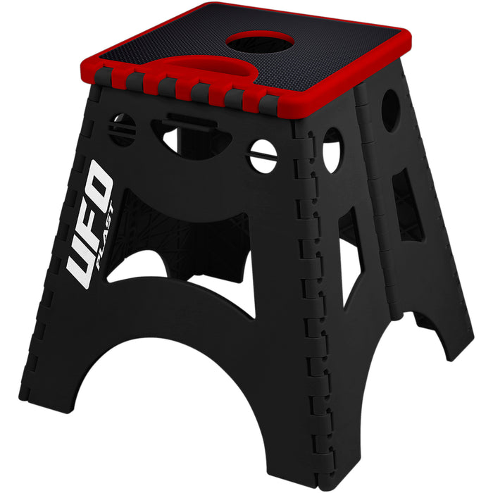 UFO 4101-0489 AC02428B Folding Bike Stand Bike Stand - Folding - Black/Red
