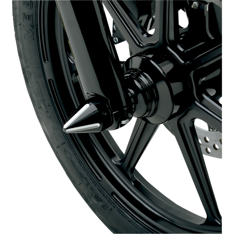 La Choppers Spike Axle Cap - LA-7813-00B For Harley Motorcycles 1995-2020
