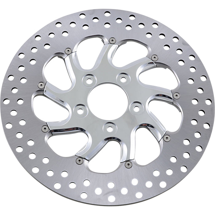 PERFORMANCE MACHINE (PM) 1710-1607 01331800TORLSCH Two-Piece Brake Rotor - 11.8" - Torque - Chrome