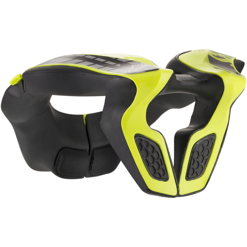 ALPINESTARS 2707-0113 6540118-155-OS Youth Neck Support black/yellow fluo - one size