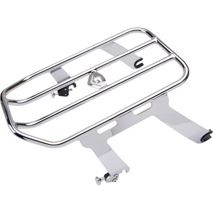 COBRA 1510-1017 502-2512 Big Ass® Detachable Solo Luggage Rack Solo Luggage Rack - Chrome - Chieftain