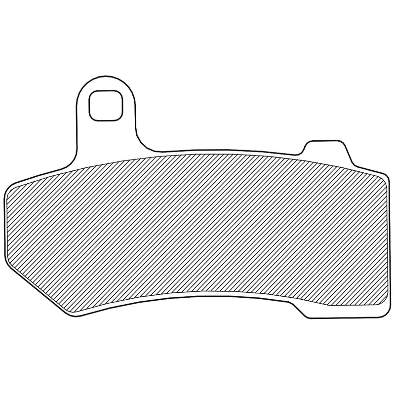 Drag Specialties Brake Pad - 1721-0883 For Harley Motorcycles 2006-2026