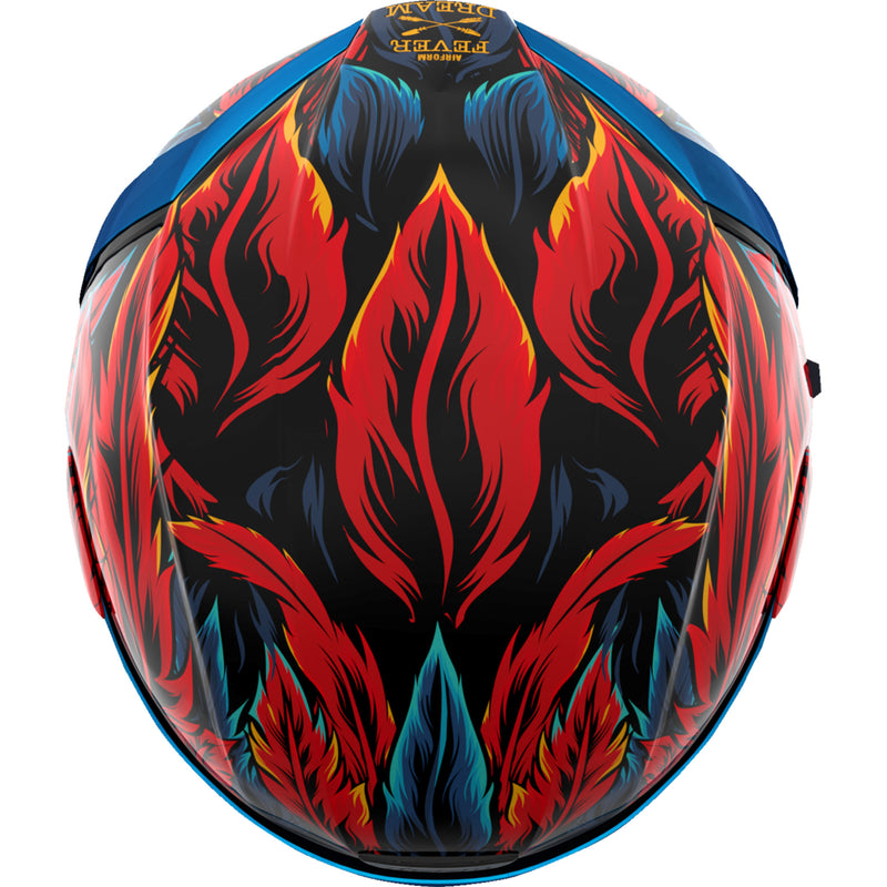 ICON 0101-16106 Airform™ Fever Dream Helmet Airform™ Helmet - Fever Dream - Blue - 3XL