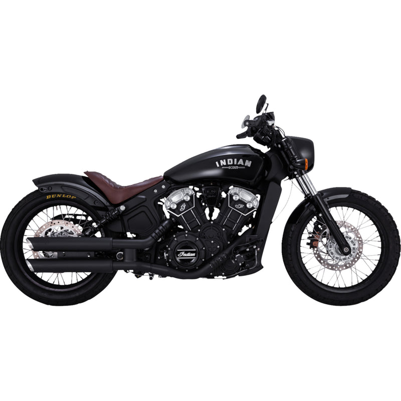 Vance & Hines Twin Slash Muffler - 48323 For Indian Scout 2015-2022