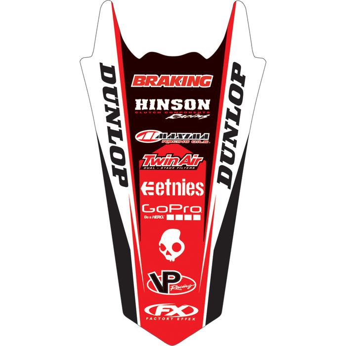 FACTORY EFFEX 4302-3585 17-32306 Rear Fender Kit Rear Fender Graphic - Honda