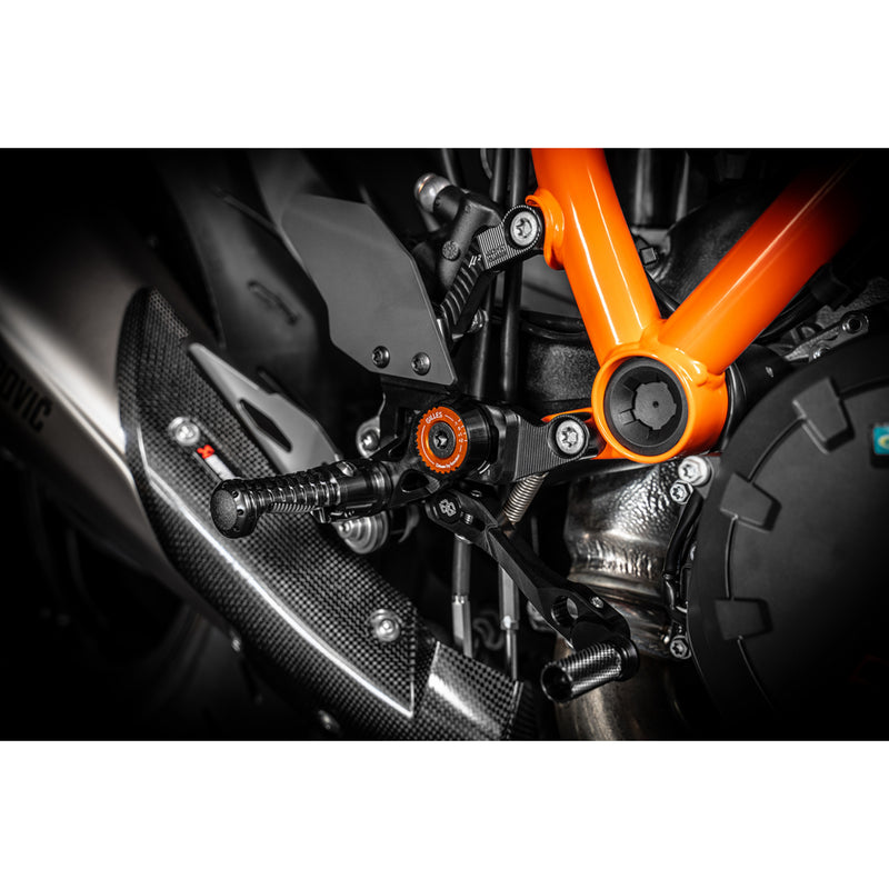 Gilles Tooling MUE2 Rearset - MUE2-KT01-B KTM 1290 Super Duke 2020-2022