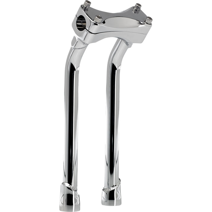 BILTWELL Murdock O/S Riser Risers - Oversized Pullback Chrome