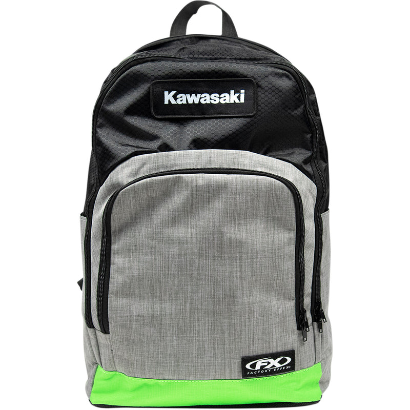FACTORY EFFEX 3517-0475 23-89110 Standard Backpack kawasaki  - black/gray/green