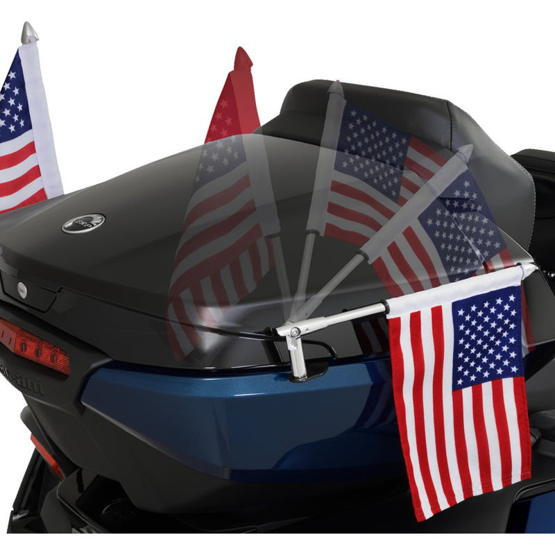 Show Chrome Flag Pole - 41-203R Can-Am Spyder 2017-2022
