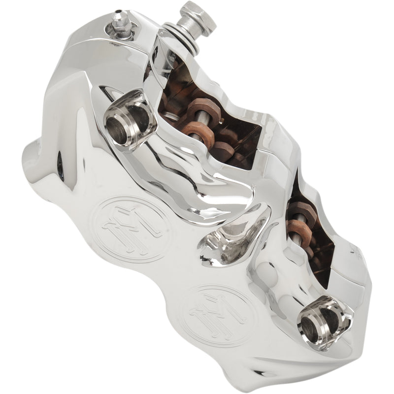 Performance Machine (pm) Brake Caliper - 0052-2405-CH For Harley Touring 2000-2007