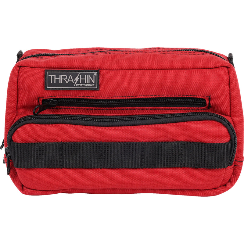 THRASHIN SUPPLY CO. 3510-0202 THB-0017 Handlebar Bag Plus - Red