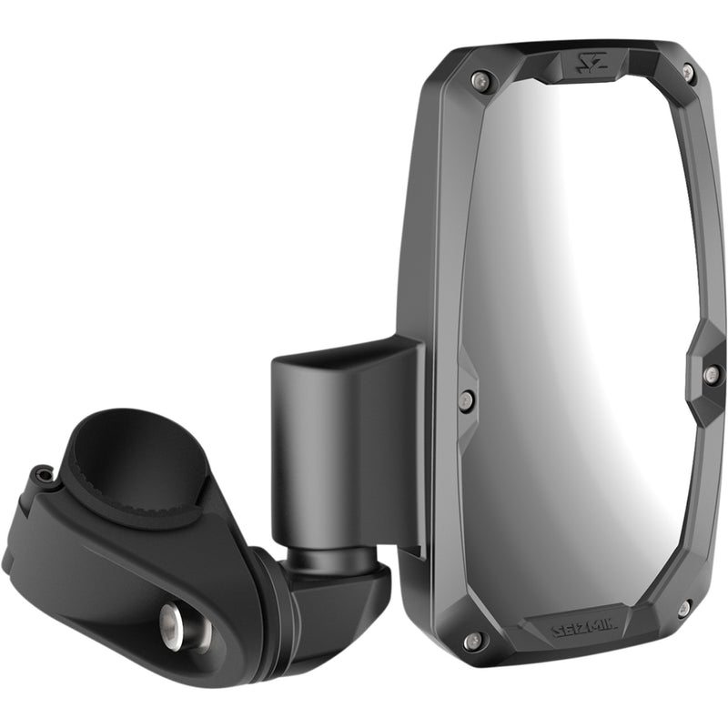 SEIZMIK 0640-1481 56-18105 Embark Side Mirror Mirrors - Embark - Side View - Rectangle - Black - 1.875"/2" ROPS - Pair