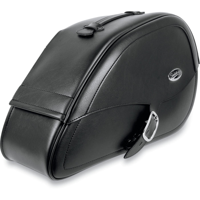 SADDLEMEN 3501-0463 3501-0463 Rigid-Mount Specific Fit Teardrop Saddlebags - Dyna