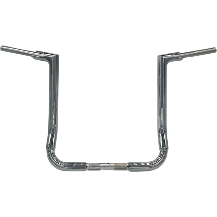 FAT BAGGERS INC. 0601-5462 605016 1-1/2" EZ Install Flat Top Handlebar - 16" - Chrome