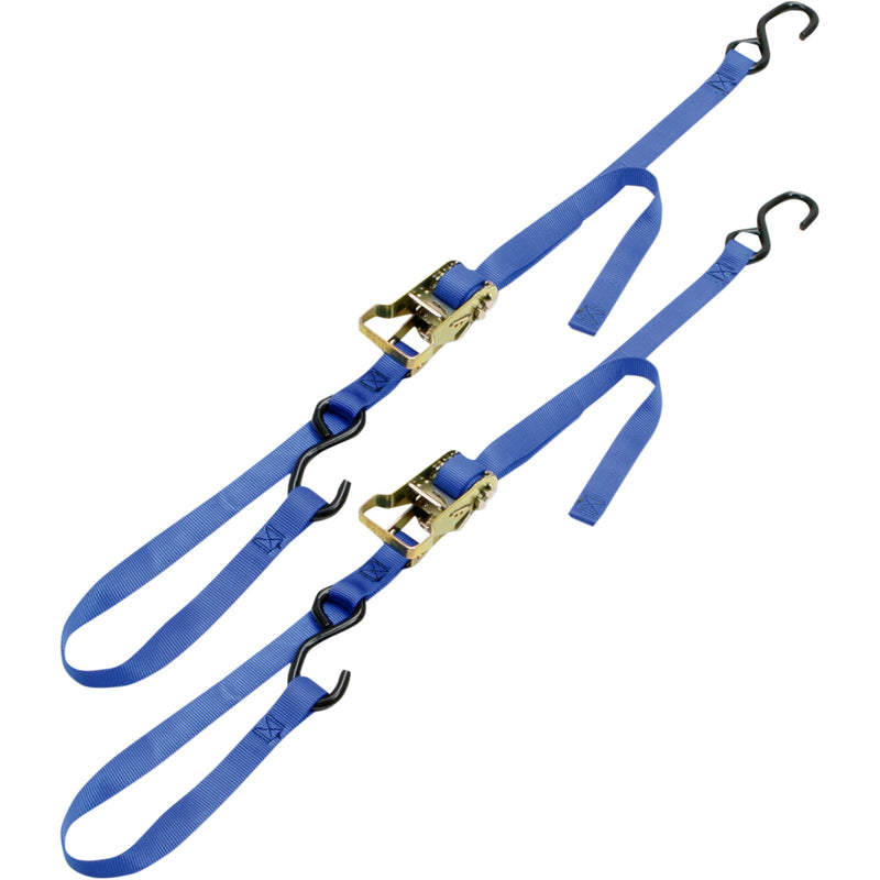 ANCRA 3920-0007 49498-12 1" Integra Rat Pak Tie-Downs Integra Rat Pak Tie-Downs - 1" x 6' - Blue