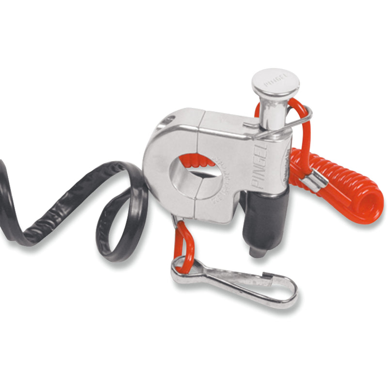 PINGEL 2106-0042 644 Tether Kill Switch Kill Switch Handlebar Mount - Normally Closed - 1-1/8"