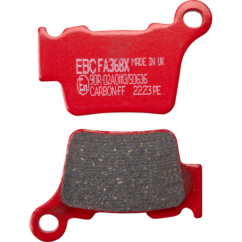 EBC Brake Pad - FA368X For Sherco Dirt Bikes 2019-2024 | Gas Gas Dirt Bikes 2020-2024 | Husaberg Dirt Bikes 2008-2014 | BMW G450X / 450 2008-2011