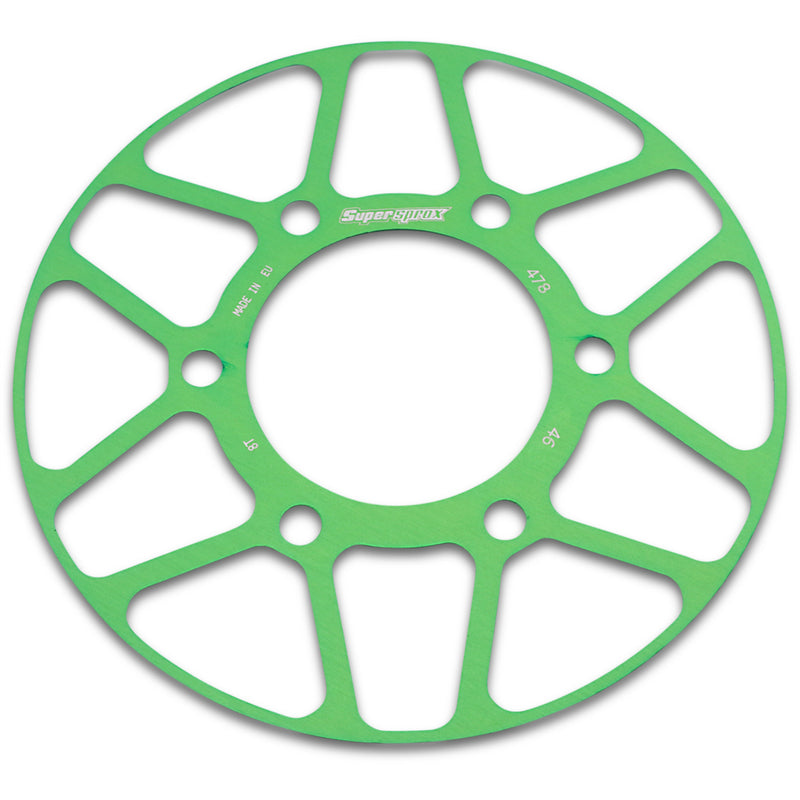 Supersprox Insert - RACD-478-46-GRN For Kawasaki Motorcycles 1993-2022 | Polaris Magnum / Xpress / Scrambler / Trail 1995-2005