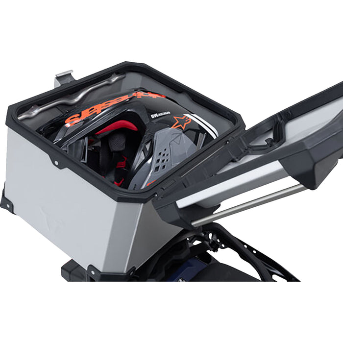 SW-MOTECH 3580-0509 GPT.07.904.70000/S TRAX ADV Top Case System silver - bmw f850gs/f900gs/r1200gs/r1250gs '12-'24