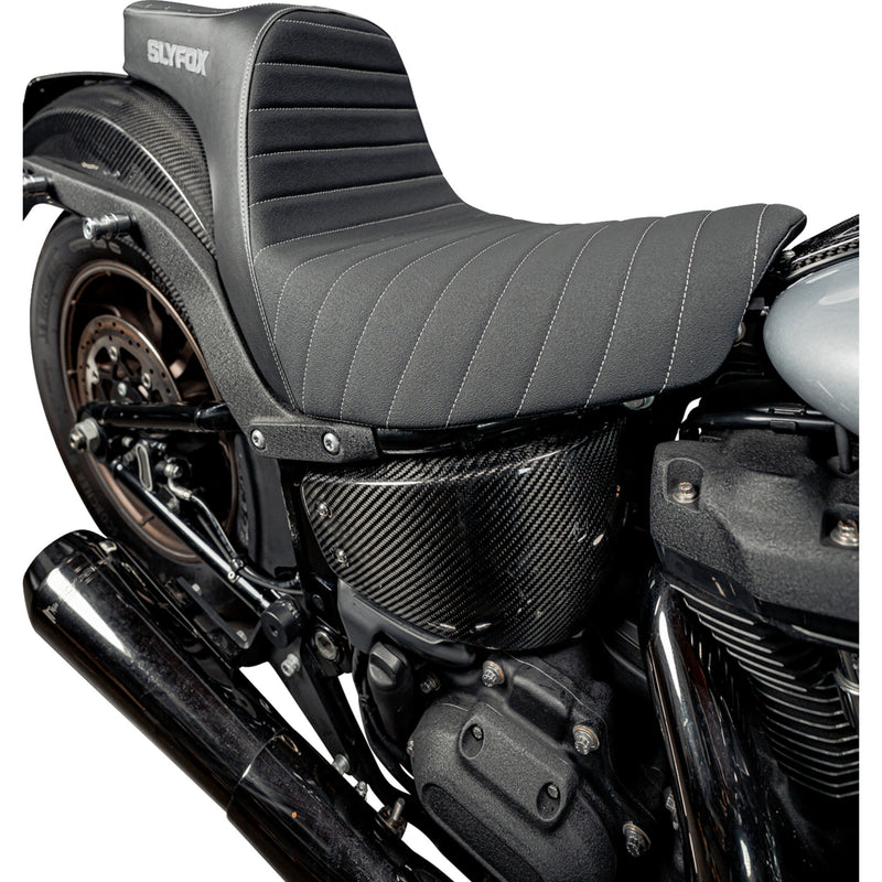 Slyfox Highnoon Seat - 4701B-slyfox For Harley Softail 2018-2024