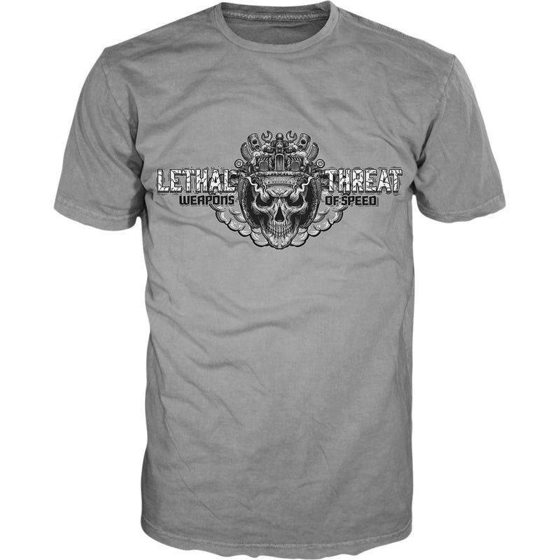 LETHAL THREAT 3030-21567 VV40170XXL Blow Your Mind T-Shirt vintage velocity  - gray - 2xl