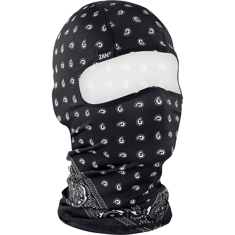 ZAN HEADGEAR 2503-0517 WBP101 Polyester Balaclava black paisley