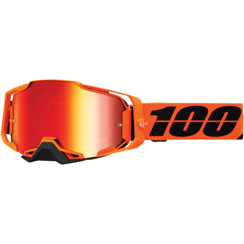 100% Armega Goggle — Mirrored Lens - Red Mirror