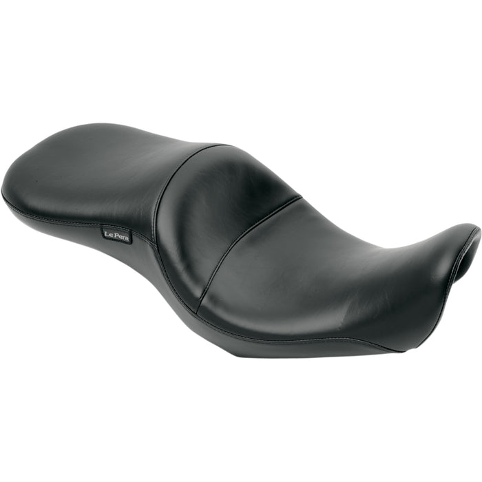 LE PERA 0803-0364 LK-970S Maverick Seat - without Backrest - Smooth - Black - FLD/FXD '06-'17