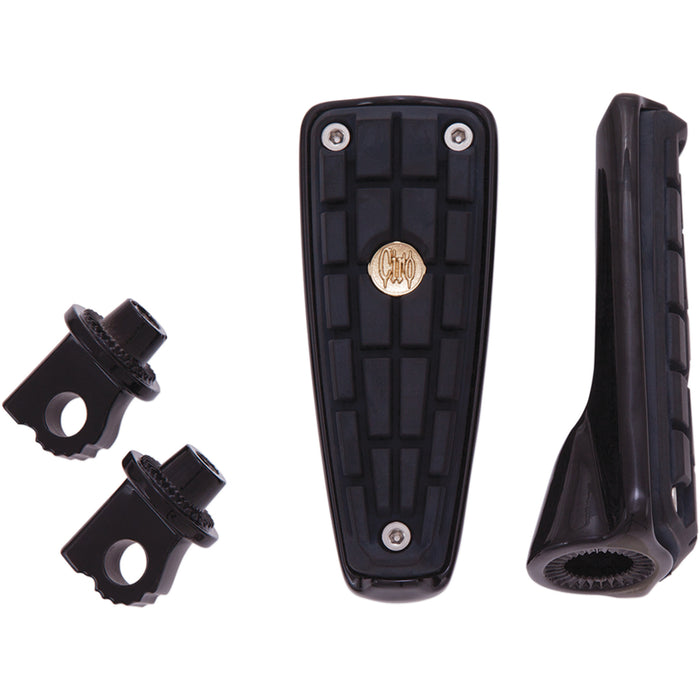 CIRO 1620-1484 61026 CMX Footpegs black - with mount