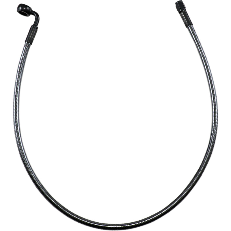 MAGNUM SHIELDING 1741-5512 AS478028 Alternative Length Designer Series ABS-Specific Upper Brake Line Kit - 12mm-90° - 28" - Black Pearl